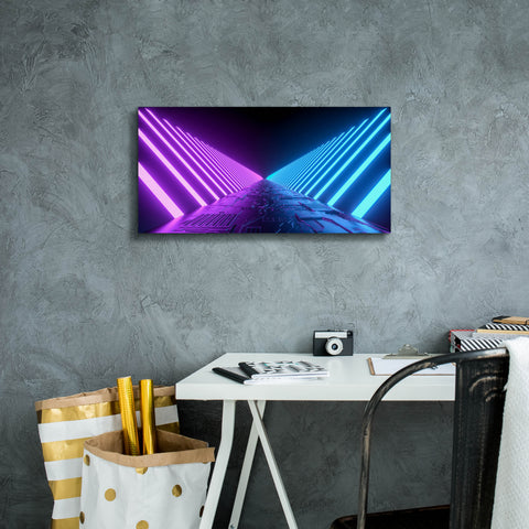Image of 'Sci Fi Road' by Epic Portfolio, Canvas Wall Art,24 x 12