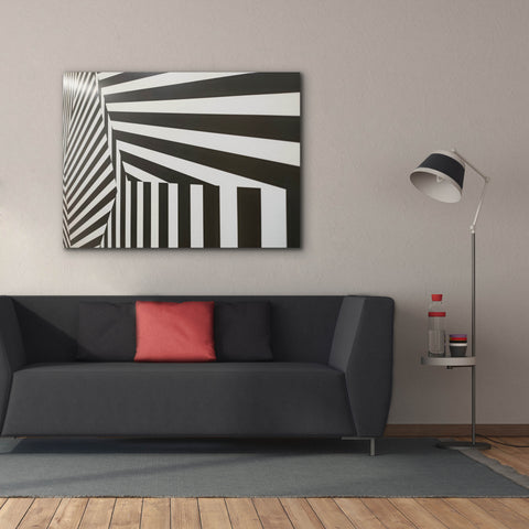 Image of 'Runover Zebra' by Epic Portfolio, Canvas Wall Art,54 x 40