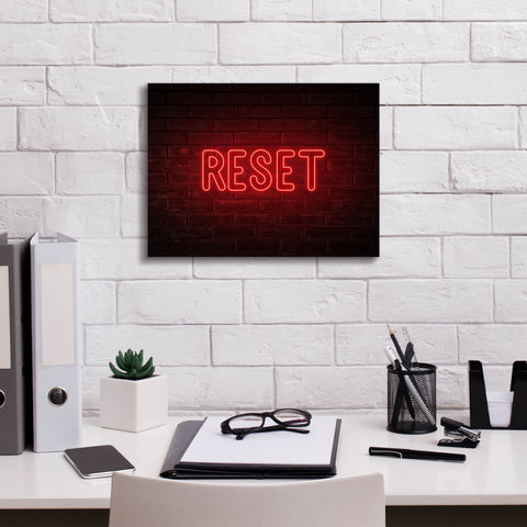 Image of 'Reset' by Epic Portfolio, Canvas Wall Art,16 x 12