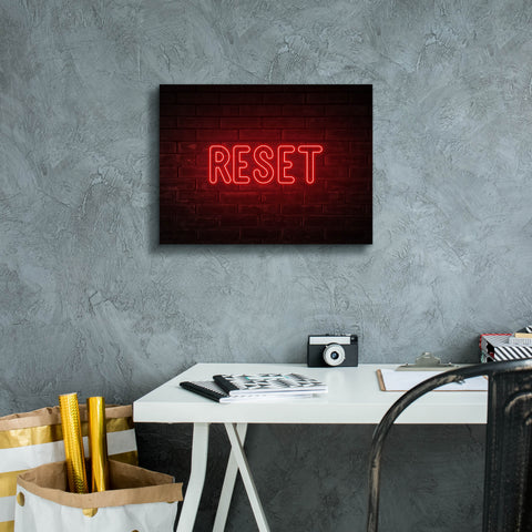 Image of 'Reset' by Epic Portfolio, Canvas Wall Art,16 x 12
