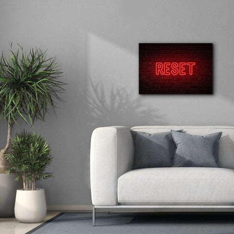 Image of 'Reset' by Epic Portfolio, Canvas Wall Art,26 x 18