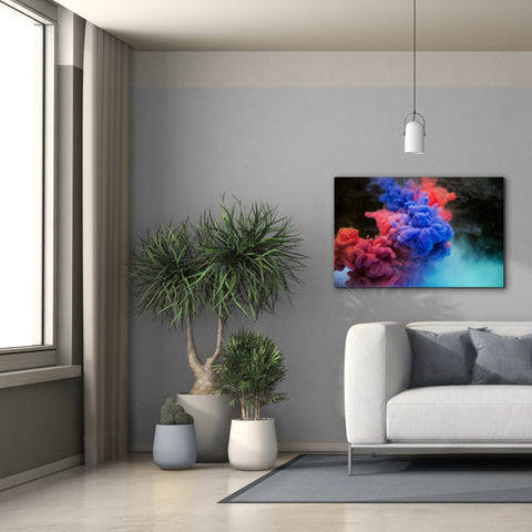 Image of 'Pink Smokey Haze' by Epic Portfolio, Canvas Wall Art,40 x 26