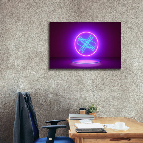 Image of 'Neon Reactor' by Epic Portfolio, Canvas Wall Art,40 x 26