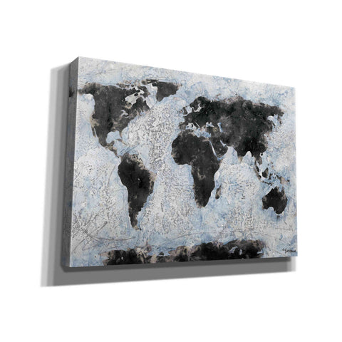 Image of 'Old World Map 2' by Britt Hallowell, Canvas Wall Art,Size B Landscape