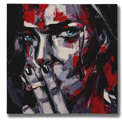 Image of "The Sin" Giclee Canvas Wall Art