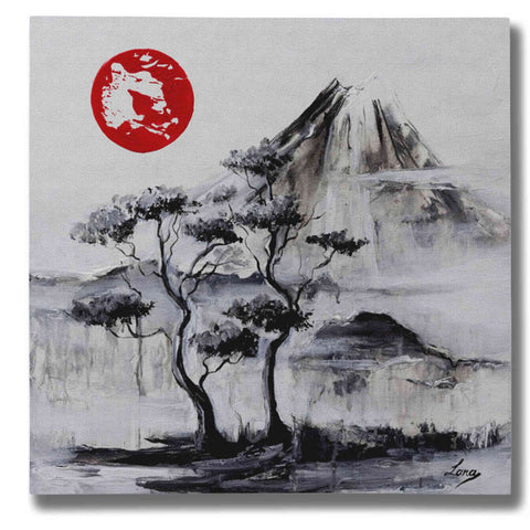 Image of "Porcelain" Giclee Canvas Wall Art
