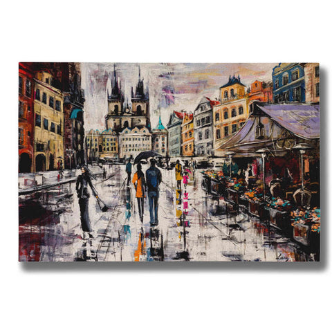 Image of "Prague" Giclee Canvas Wall Art