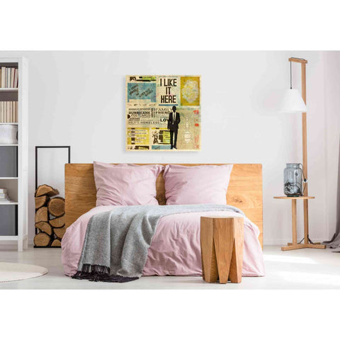 Image of 'I LIKE IT HERE' by DB Waterman, Giclee Canvas Wall Art