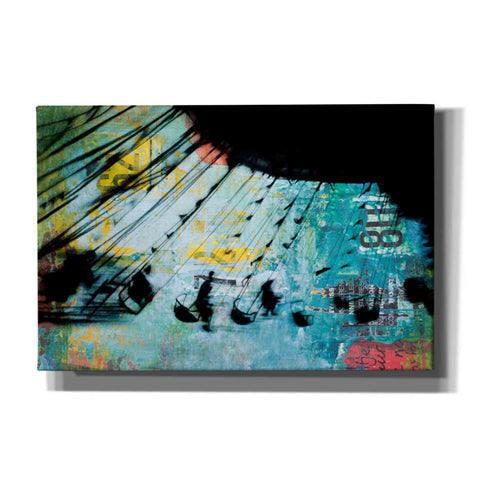 Image of 'MERRY GO ROUND' by DB Waterman, Giclee Canvas Wall Art
