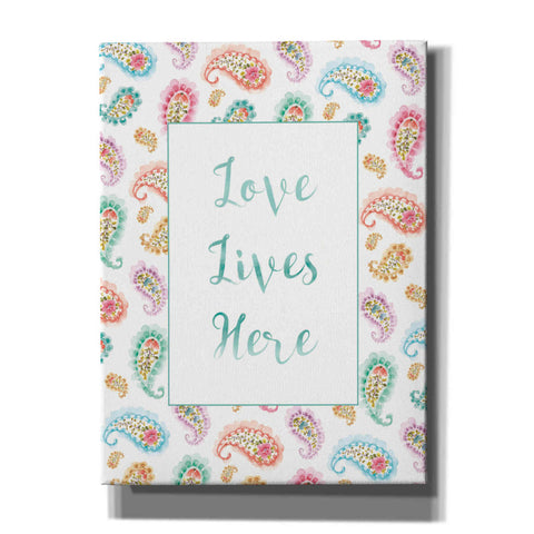 Image of 'Rainbow Seeds Love Lives' by Lisa Audit, Canvas Wall Art