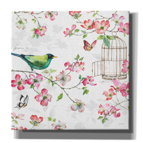 Image of 'Dogwood Garden IV' by Lisa Audit, Canvas Wall Art