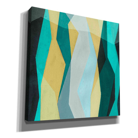 Image of 'Color Block Pattern II' by Grace Popp, Canvas Wall Glass