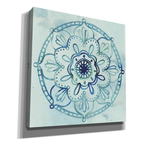 Image of 'Watercolor Mandala IV' by Grace Popp, Canvas Wall Glass