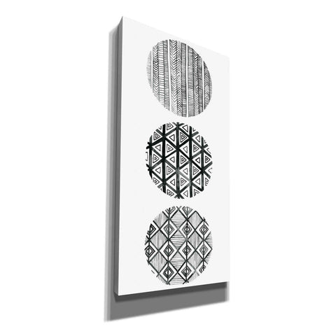 Image of 'Tribal Pattern III' by Grace Popp, Canvas Wall Glass