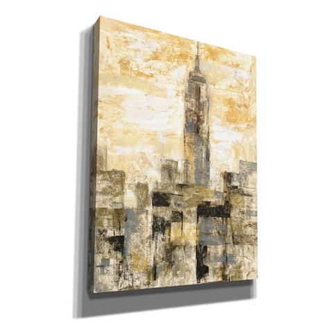 Image of 'Manhattan Gray and Gold II' by Silvia Vassileva, Canvas Wall Art