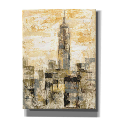 Image of 'Manhattan Gray and Gold II' by Silvia Vassileva, Canvas Wall Art