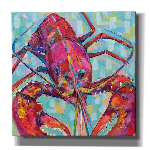 Image of 'Lilly Lobster III' by Jeanette Vertentes, Canvas Wall Art