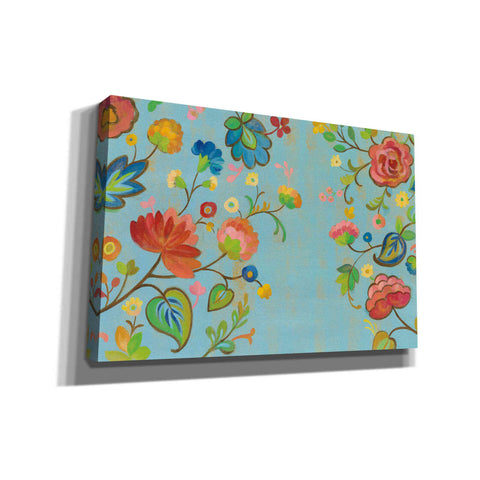 Image of 'Folk Song Floral' by Silvia Vassileva, Canvas Wall Art