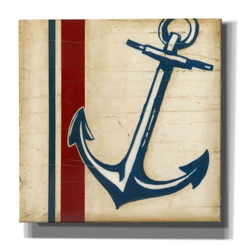 Image of "Americana Captain's Anchor" by Ethan Harper, Canvas Wall Art