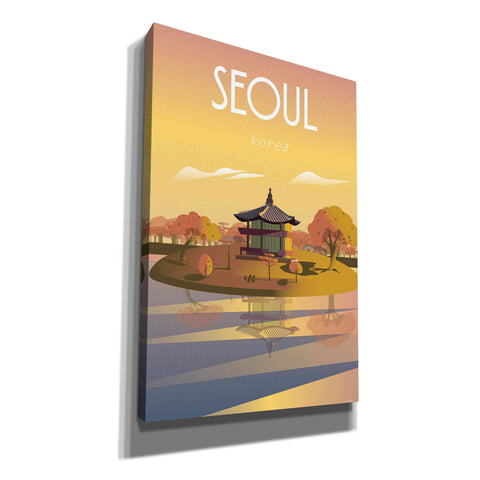 Image of 'Seoul' by Arctic Frame Studio, Canvas Wall Art