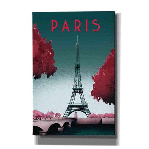 Image of 'Paris' by Arctic Frame Studio, Canvas Wall Art