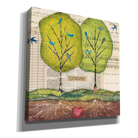 Image of 'Bird Notes' by Courtney Prahl, Canvas Wall Art