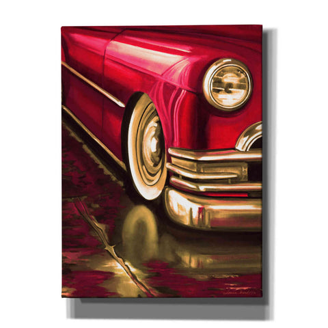 Image of 'Vintage Car Reflections' by Louise Montillio, Canvas Wall Art,Size C Portrait