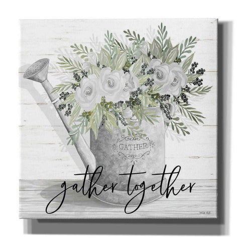 Image of 'Gather Together Watering Can' by Cindy Jacobs, Canvas Wall Art