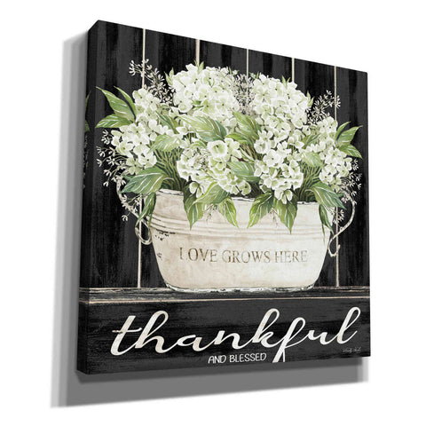 Image of 'Thankful & Blessed' by Cindy Jacobs, Canvas Wall Art
