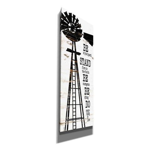 Image of 'Windmill Be On Your Guard' by Cindy Jacobs, Canvas Wall Art