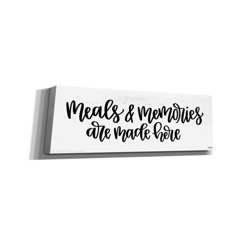 Image of 'Meals + Memories' by Imperfect Dust, Canvas Wall Art
