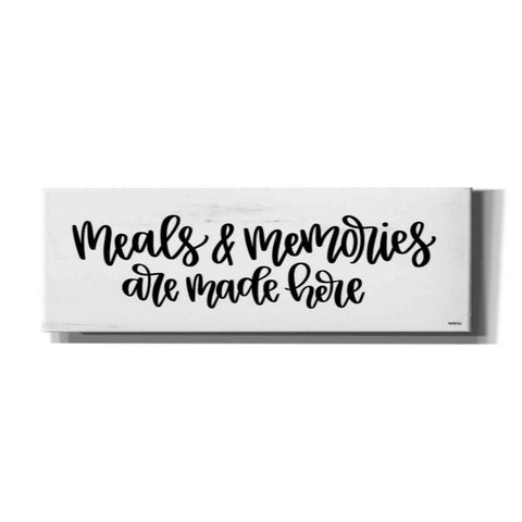 Image of 'Meals + Memories' by Imperfect Dust, Canvas Wall Art