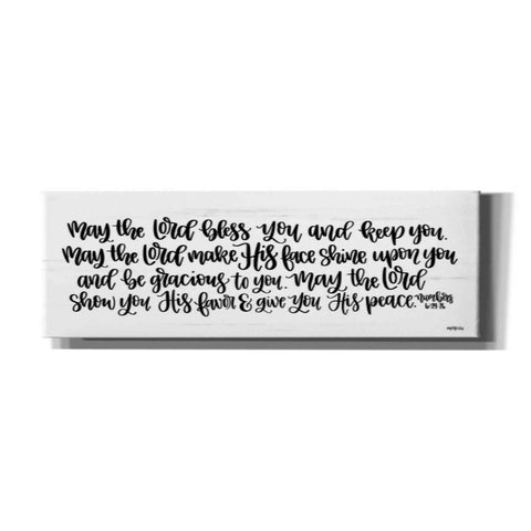 Image of 'May the Lord Bless You and Keep You' by Imperfect Dust, Canvas Wall Art
