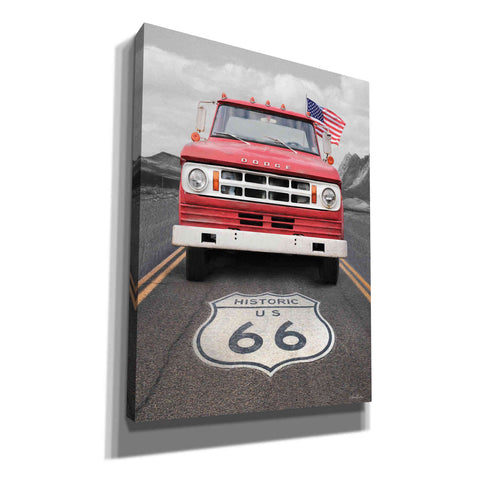 Image of 'Dodge on Route 66' by Lori Deiter, Canvas Wall Art