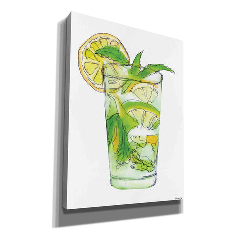 Image of 'Mint Julip' by Stellar Design Studio, Canvas Wall Art