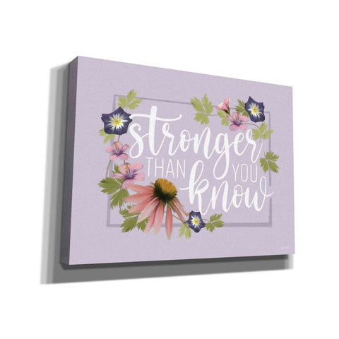Image of 'Stronger Than You Know' by House Fenway, Canvas Wall Art