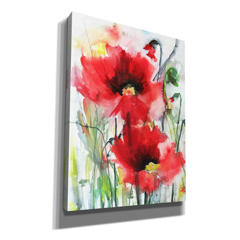 Image of 'Red Poppies' by Karin Johannesson, Canvas Wall Art