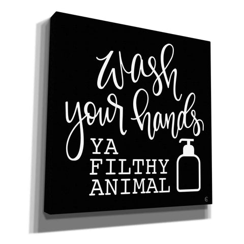 Image of 'Wash Your Hands' by Fearfully Made Creations, Canvas Wall Art