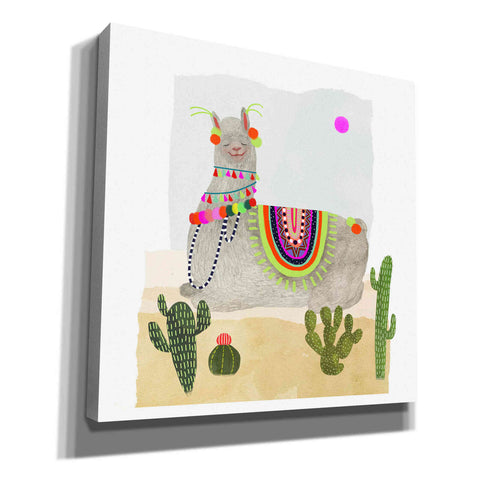 Image of 'Llamarama IV' by Victoria Borges, Canvas Wall Art