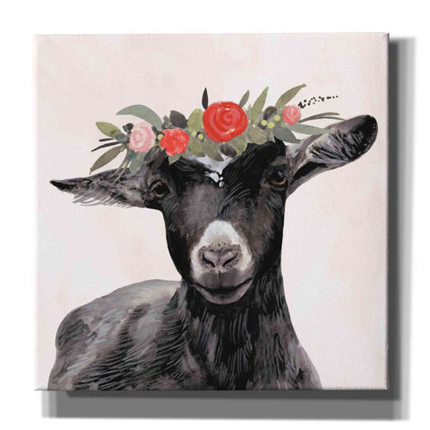 Image of 'Garden Goat III' by Victoria Borges, Canvas Wall Art