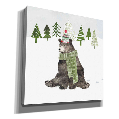 Image of 'Woodland Christmas IV' by Victoria Borges, Canvas Wall Art