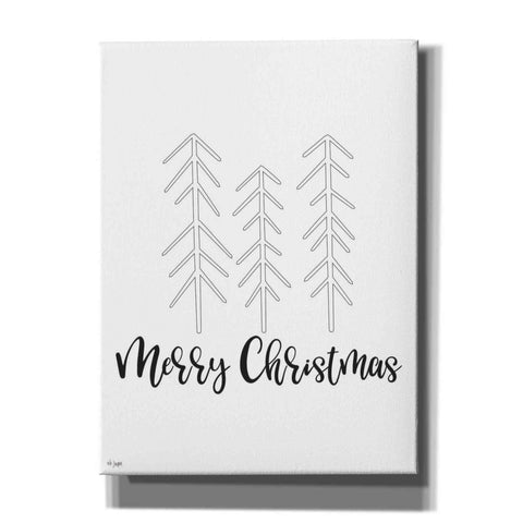 Image of 'Merry Christmas' by Jaxn Blvd, Canvas Wall Art