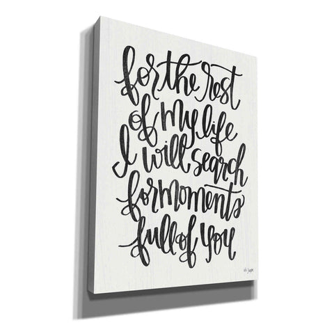 Image of 'For the Rest of My Life' by Jaxn Blvd, Canvas Wall Art