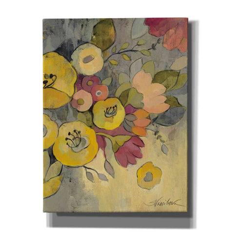 Image of "Yellow Floral Duo I" by Silvia Vassileva, Canvas Wall Art,Size B Portrait