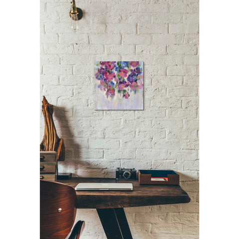 Image of 'Pink and Blue I' by Silvia Vassileva, Canvas Wall Art,12 x 12