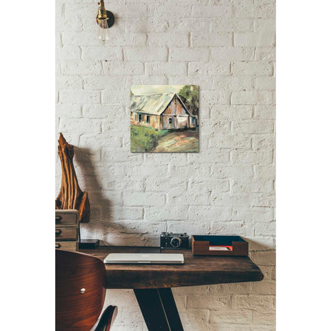Image of "Going to the Country I Earth" by Jeanette Vertentes, Giclee Canvas Wall Art
