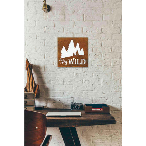Image of 'Stay Wild' by Britt Hallowell, Canvas Wall Art,12 x 12