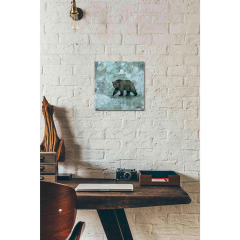 Image of 'Simplicity Bear' by Britt Hallowell, Canvas Wall Art,12 x 12