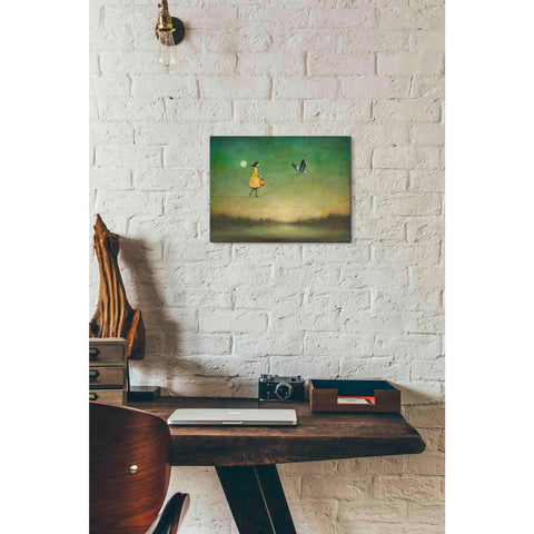 Image of 'Blue Moon Expedition' by Duy Huynh, Giclee Canvas Wall Art