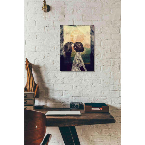Image of 'The Sun, Stars and Moon' by Erin K Robinson, Giclee Canvas Wall Art